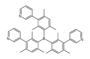 Tri[2,4,6-trimethyl-3-(3-pyridyl)phenyl]borane [CAS 929203-02-1]
