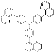 4-(8-Quinolinyl)-N,N-bis[4-(8-quinolinyl)phenyl]benzenamine [1142945-07-0]