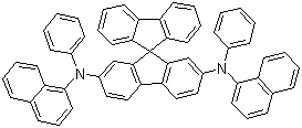 N2,N7-Di-1-naphthalenyl-N2,N7-diphenyl-9,9'-spirobi[9H-fluorene]-2,7-diamine [93