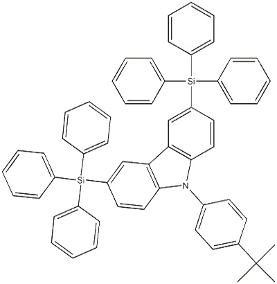 9-(4-tert-Butylphenyl)-3,6-bis(triphenylsilyl)-9H-carbazole [898546-82-2]