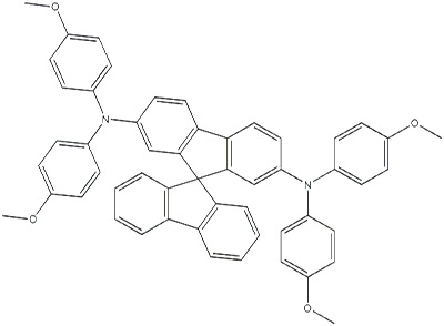 N2,N2,N7,N7-Tetrakis(4-methoxyphenyl)-9,9'-spirobi[9H-fluorene]-2,7-diamine [CAS