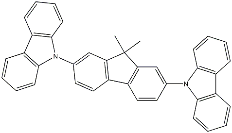 9,9'-(9,9-Dimethyl-9H-fluorene-2,7-diyl)bis-9H-carbazole [226958-06-1]