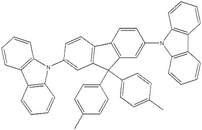 9,9'-[9,9-Bis(4-methylphenyl)-9H-fluorene-2,7-diyl]bis-9H-carbazole [1174006-50-