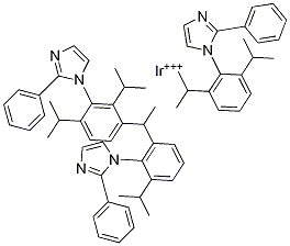 Tris[1-(2,6-diisopropylphenyl)-2-phenyl-1H-imidazole]iridium(III) [914394-25-5]