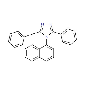 3,5-Diphenyl-4-(1-naphthyl)-1H-1,2,4-triazole [16152-10-6]