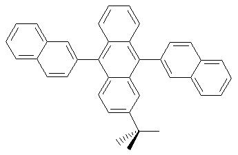3-tert-Butyl-9,10-di(naphth-2-yl)anthracene [CAS 274905-73-6]