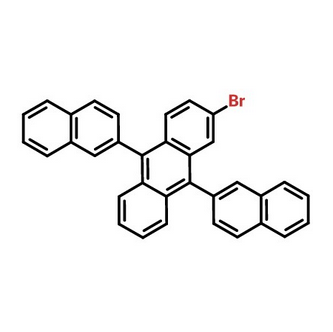 2-溴-9,10-双(2-萘基)蒽,[474688-76-1]