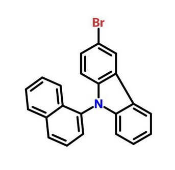 9-(1-萘基)-3-溴咔唑,[934545-83-2]