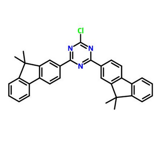 2-氯-4，6-二（9，9-二甲基-9H-芴）-1，3，5-三嗪[1459162-69-6]