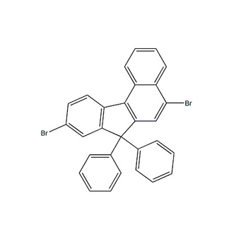 5,9-二溴-7,7-二苯基-7H-苯并[C]芴,[854952-90-2]