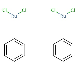 二氯苯基钌(II)二聚体,CAS 37366-09-9,C12H12Cl4Ru2,双(苯基二氯化钌)
