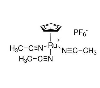 三乙腈(环戊二烯基)钌六氟磷酸盐,CAS 80049-61-2,(C11H14N3Ru)PF6,三(乙腈基)环戊二烯基钌六氟磷酸