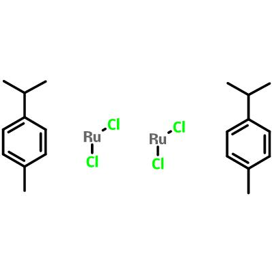 二氯双(4-甲基异丙基苯基)钌(II), CAS 52462-29-0,C20H28Cl4Ru2,二氯(p-甲基异丙苯)钌(II) 二聚体