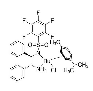 [[(1R,2R)-(-)-2-氨基-1,2-二苯基乙基](全氟苯磺酰基)亚氨基](对伞花烃)氯化钌,CAS 1026995-71-0,C30H28ClF5N2