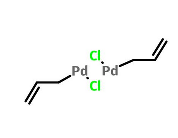 氯化烯丙基钯(II)二聚物，CAS 12012-95-2，C6H10Cl2Pd2，丙烯氯化钯