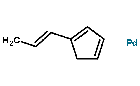 (烯丙基)(环戊二烯基)钯，CAS 1271-03-0，C8H10Pd，(烯丙基)(环戊二烯基)钯