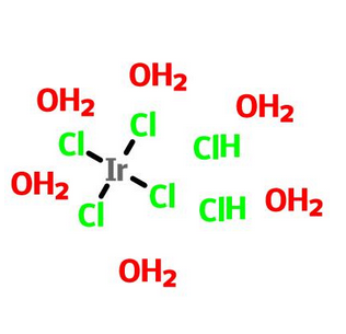 氯铱酸(六水) ,CAS 16941-92-7,H2IrCl6.6(H2O),二氢六氯铱酸(六水)